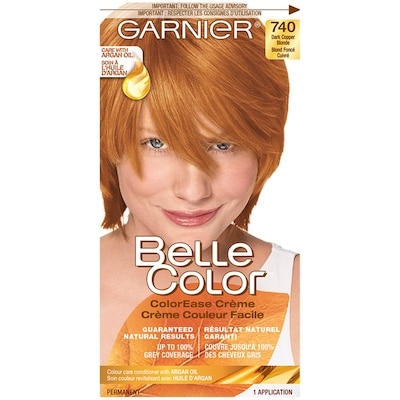 Garnier Nutrisse Cream BelleColor Cream, 740 Dark Copper Blonde 1 ea, $7.99/1ea