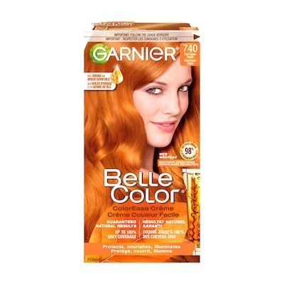 Garnier Nutrisse Cream BelleColor Cream, 740 Dark Copper Blonde 1 ea, $7.00/1ea