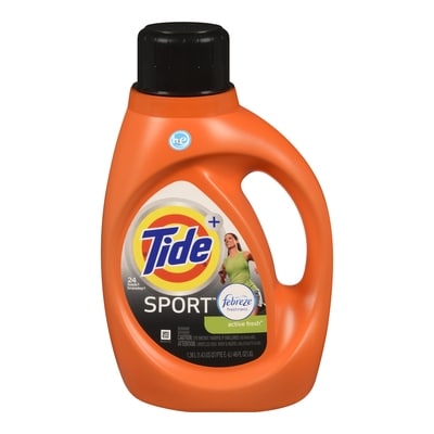 Tide HE Sport Laundry Liquid, Active Fresh 1.36 l, $0.73/100ml