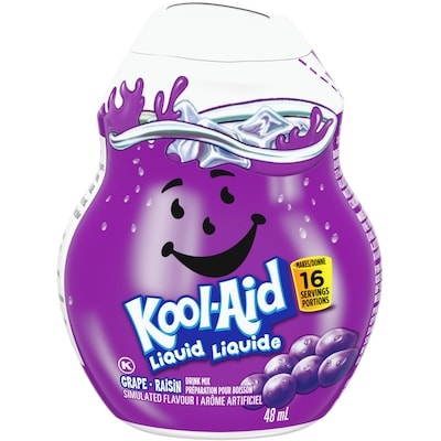 Kool-Aid Grape Liquid Drink Mix 48 ml, $8.31/100ml