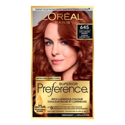 L'Oreal Paris Superior Preference, 645 Versailles Auburn 1 ea, $14.99/1ea