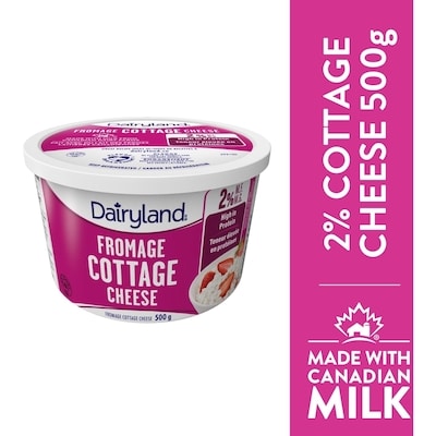 Dairyland 2% Cottage Cheese 500 ml, $0.96/100ml