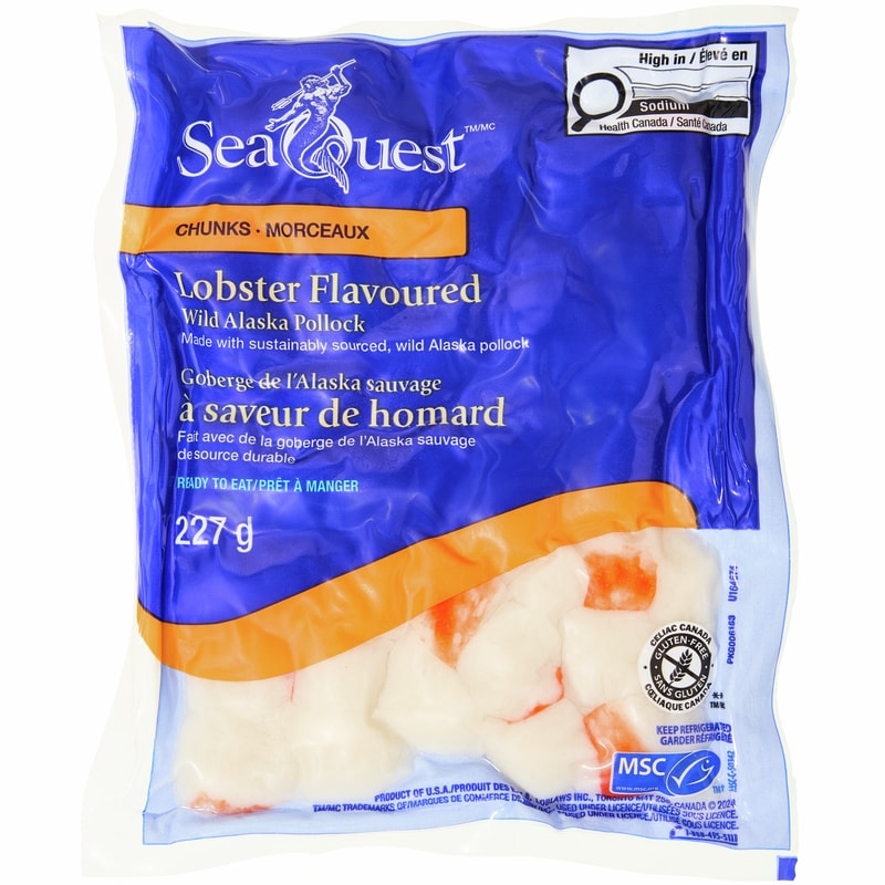 Lobster Flavoured Wild Alaska Pollock Chunks