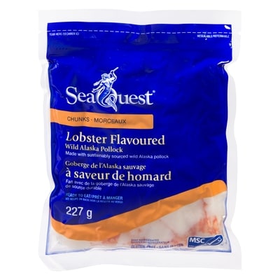Seaquest Lobster Flavoured Wild Alaska Pollock Chunks 227 g, $1.67/100g
