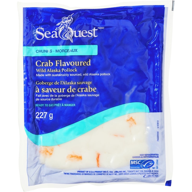 Crab Flavoured Wild Alaska Pollock Chunks