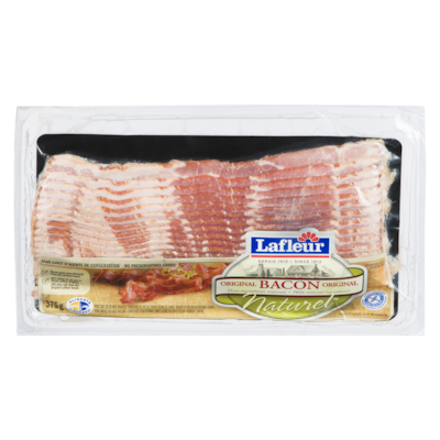 Lafleur Bacon, Original Natural 375 g, $1.60/100g