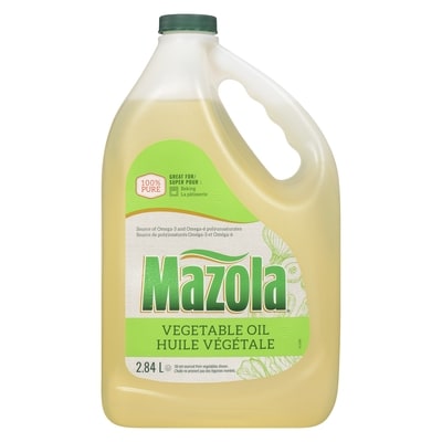 Mazola Vegetable Oil 2.84 l, $0.53/100ml