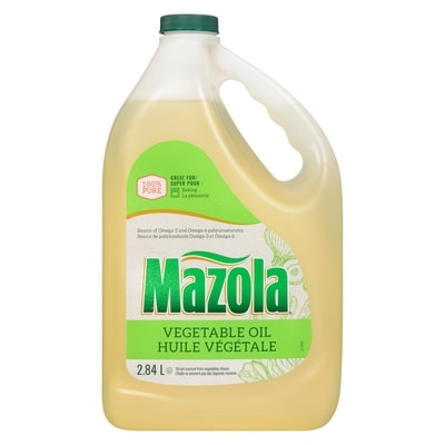 Mazola Huile végétale 2.84 l, 0,56 $/100ml