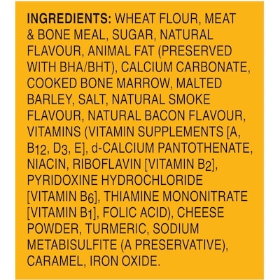 Marrobone Adult Dog Treats Bacon And Cheese Flavour With Real Bone Marrow