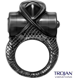 trojan vibrations hot spot vibrating ring couples massager Trojan Hot Spot Precision Vibrating Ring - 1 ea