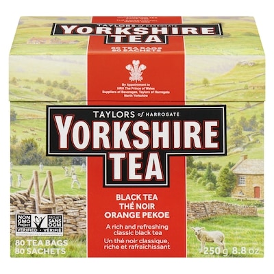 Taylors of Harrogate Yorkshire Orange Pekoe Tea 80 ea, $0.11/1ea