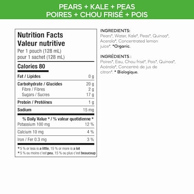 Purée poires