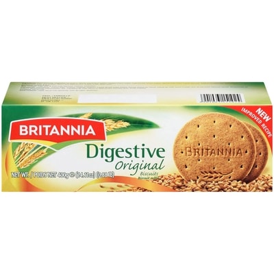 Britannia Digestive Biscuits 400 g, $1.00/100g