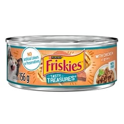 Purina Friskies Tasty Treasures Wet Cat Food Chicken in Gravy 156 g, $0.58/100g