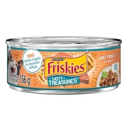 Purina Friskies tasty treasures nourriture humide pour chats poulet en sauce 156 g, 0,58 $/100g