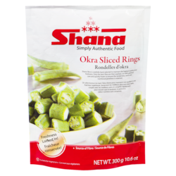 Shana Okra Rings 300 g, $0.66/100g