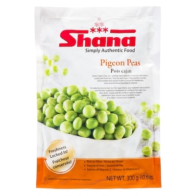 Shana Pigeon Peas 300 g, $0.66/100g
