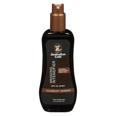 Australian Gold Huile de bronzage sèche Australian Gold Intensifier en vaporisateur 237 ml, 8,02 $/100ml