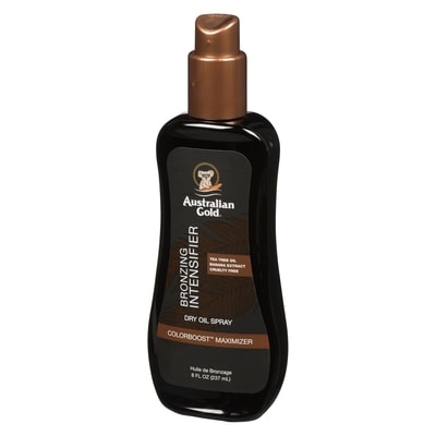 Huile de bronzage sèche Australian Gold Intensifier en vaporisateur