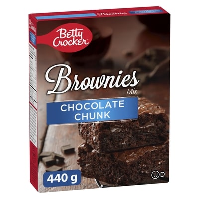 Betty Crocker Chocolate Chunk Brownie Mix 440 g, $0.91/100g