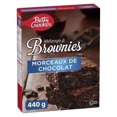 Betty Crocker Mélange à brownies Morceaux de chocolat 440 g, 1,13 $/100g