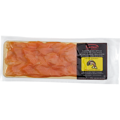 Foodfest Saumon arc-en-ciel fumé casher 140 g, 9,28 $/100g