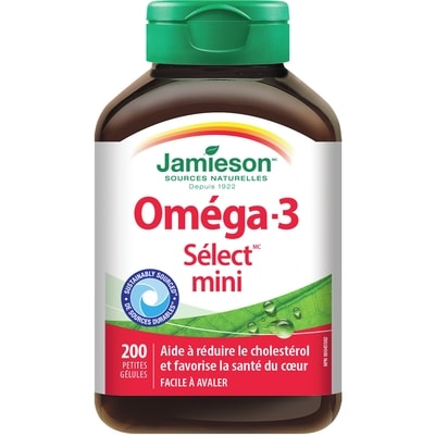 Jamieson Gélules Oméga-3 Sélect 300 mg 200 ea, 0,07 $/1ch