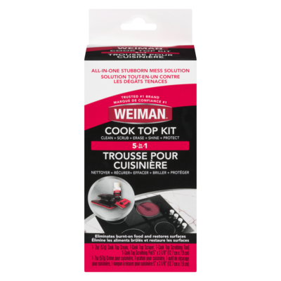 Weiman Complete Cook Top Cleaning Kit 4 ea, $3.50/1ea