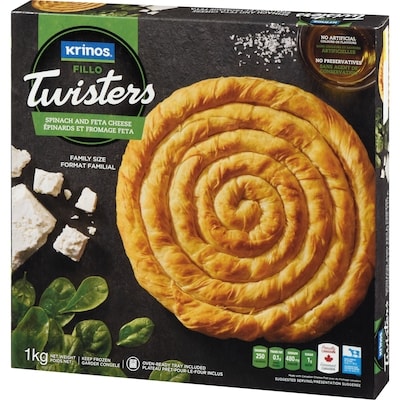 Fillo Twisters, Spinach & Feta Cheese