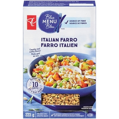 PC Blue Menu Italian Farro 225 g, $1.51/100g