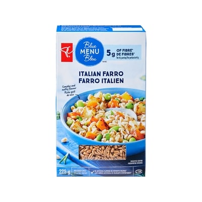 PC Blue Menu Italian Farro 225 g, $1.51/100g