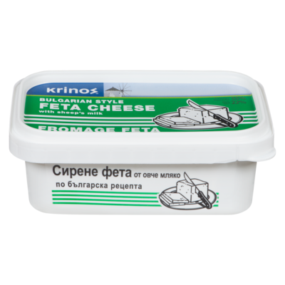 Krinos Fromage feta de style bulgare, 22 % M. G. 200 g, 2,15 $/100g