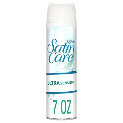 Gillette Gel à raser Satin Care pour peau ultra sensible 198 g, 2,17 $/100g