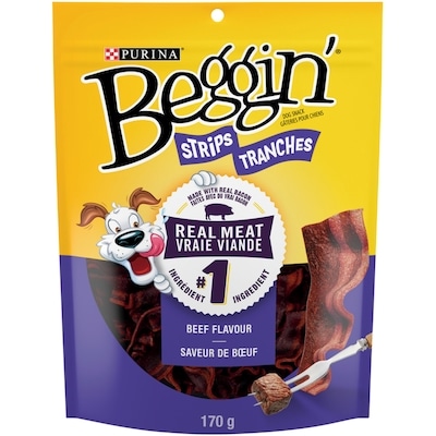 Purina Beggin' Saveur de Bœuf, Gâteries pour Chiens 170 g 170 g, 2,35 $/100g