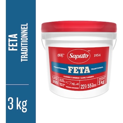 Saputo Fromage Feta 3 kg, 1,63 $/100g