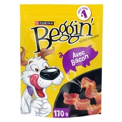 Purina Beggin' tranches gâteries pour chiens bacon 170 g, 2,23 $/100g