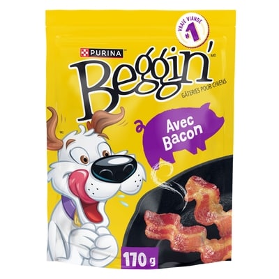 Purina Beggin' tranches bacon, gâteries pour chiens 170 g, 2,05 $/100g