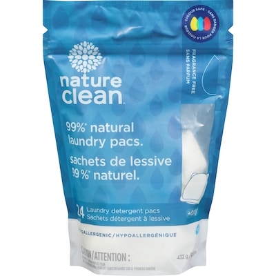 Nature Clean Laundry Detergent Pacs  432 g, $1.97/100g