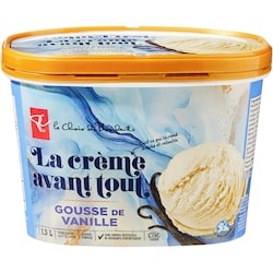 フェイスクリーム attirer EXCELLENT CREAM 45g President's Choice Cream First Vanilla Bean Premium Ice Cream