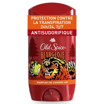Old Spice Antisudorifique et désodorisant Old Spice pour hommes, Bearglove 73 g, 13,00 $/100g
