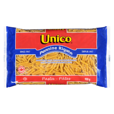 Unico Pennine Rigate 900 g, 0,33 $/100g