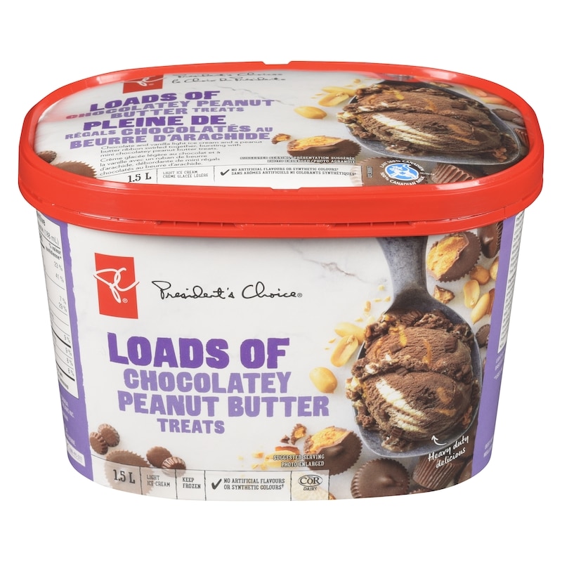 Loads Of Chocolatey Peanut Butter Treats Light Ice Cream
