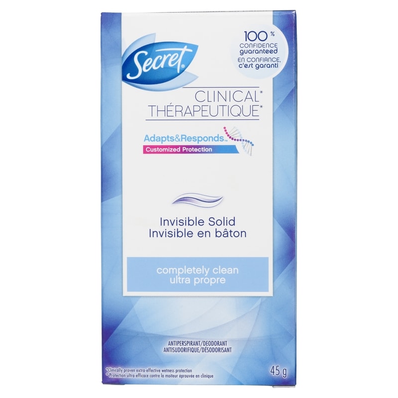 Clinical Strength Clinical Antiperspirant & Deodorant Invisible Solid