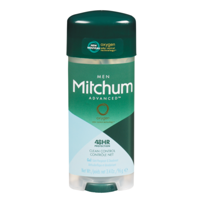 Mitchum Men Advanced Gel, Clean Control 96 g, $8.84/100g