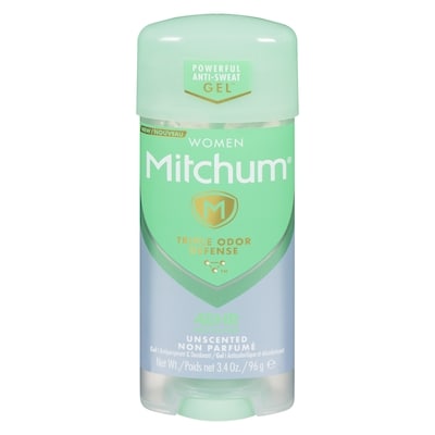 Mitchum Désodorisant Advanced non parfumé pour femmes 96 g, 8,84 $/100g