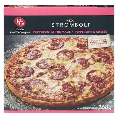 Stromboli Pizza pepperoni et fromage 368 g, 0,95 $/100g