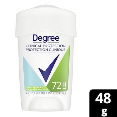 Degree Clinical Protection Antisudorifique Contrôle du Stress 48 g, 24,98 $/100g