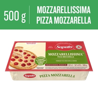Saputo Fromage Mozzarellissima pizza mozzarella 500 g, 1,30 $/100g