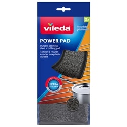 Vileda Tampon à Récurer Power Pad 2 ea, 1,75 $/1ch