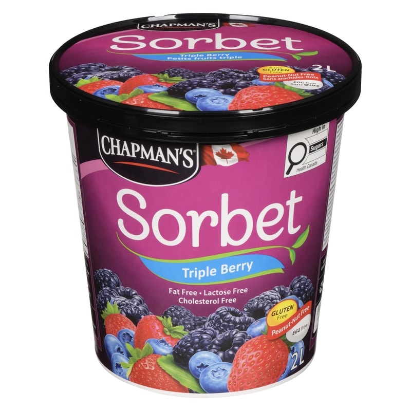 Chapmans Triple Berry Sorbet - 2 l | Atlantic Superstore Chapmans Triple Berry Sorbet - 2 l | Atlantic Superstore